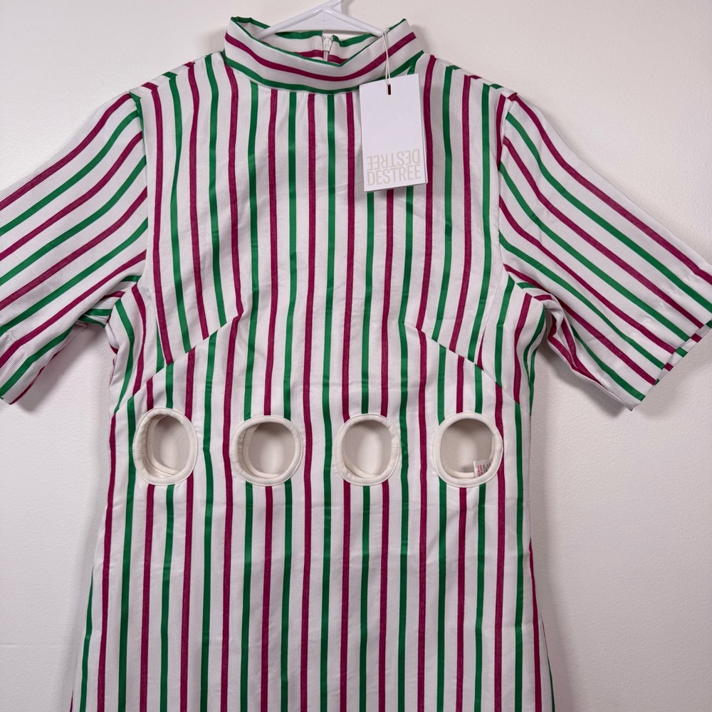 Destree Yayoi Stripe Dress‎ Medium - Picture 9 of 12